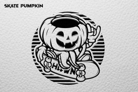 Download Pumpkin Skate Vector Graphic - Graphic Collection