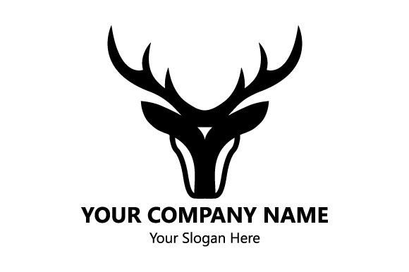 Download Deer Logo Graphic Design SVG - Graphic Collection