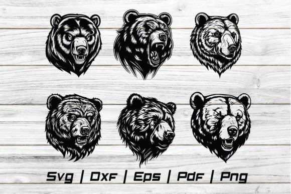 Download Bear Mascot Head Svg File - Mascot Collection