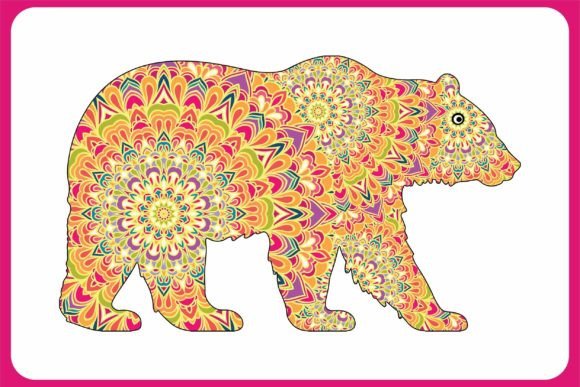 Download Bear Illustration Abstract Bear Drawing - Bear illustration Collection