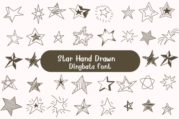 Download Star Hand Drawn - Drawn Collection