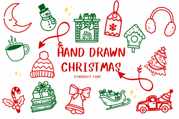 Download Hand Drawn Christmas - Drawn Collection