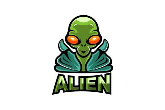 Download Alien Mascot Esport Logo Design - Mascot Collection