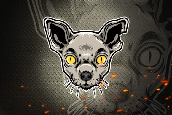 Download Spinx Cat Animal Head Vector - Animal Collection