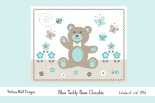 Download Blue Teddy Bear Graphic - Graphic Collection