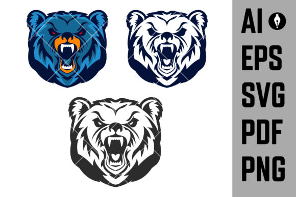 Download Bear Mascot. Emblem of the Sport Team - Mascot Collection
