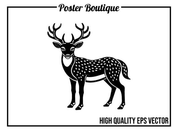 Download Deer Graphic Vector EPS - Graphic Collection