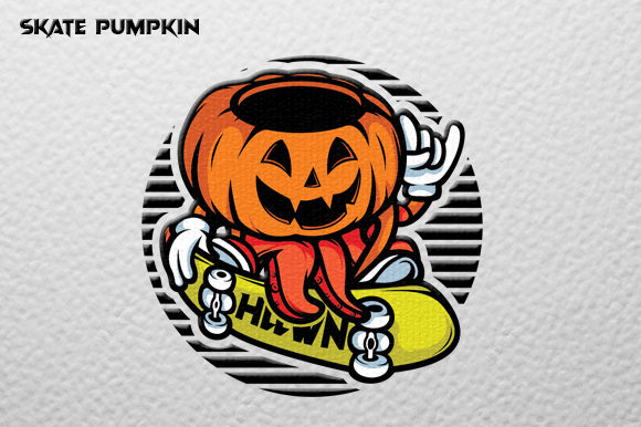 Download Pumpkin Skate Vector Graphic - Graphic Collection