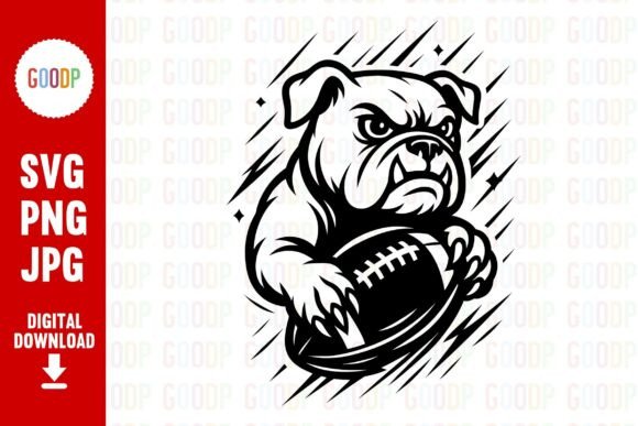 Download Bulldog Football Mascot Png - Mascot Collection