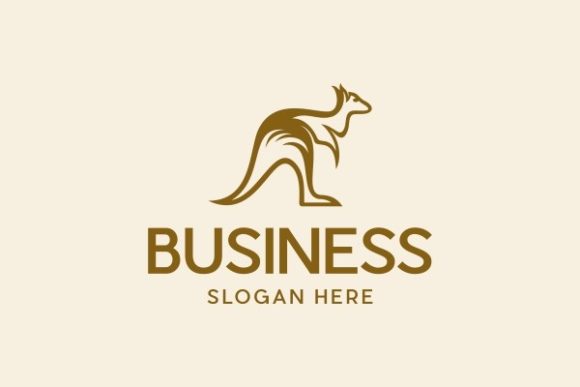 Download Animal Kangaroo Vector Logo Design - Animal Collection