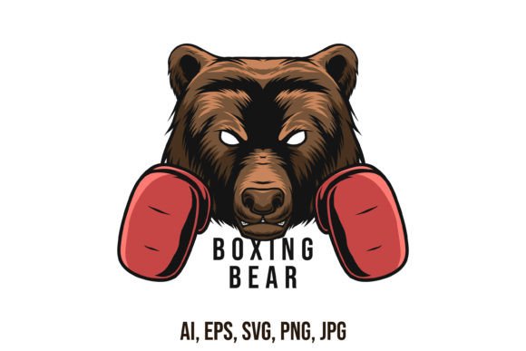 Download Boxing Bear Illustration - Bear illustration Collection