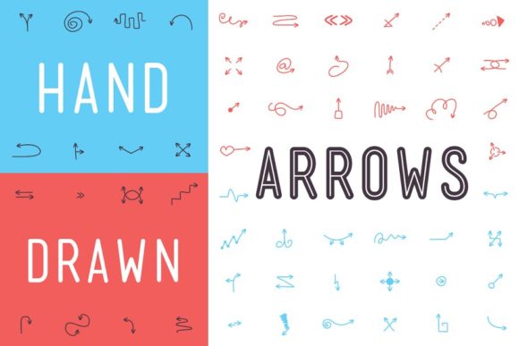 Download Hand Drawn Arrows - Drawn Collection
