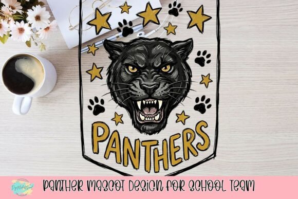 Download Panther Mascot Design for School Team - Mascot Collection
