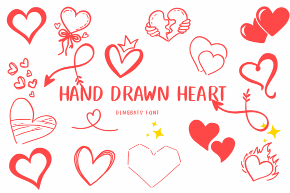 Download Hand-drawn Heart - Drawn Collection