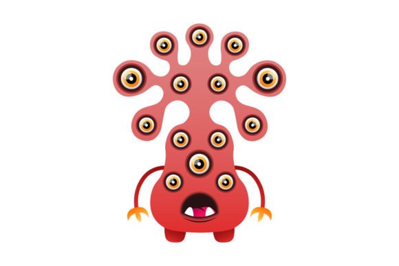 Download Cute Vector Alien Design Mascot Kawaii - Mascot Collection
