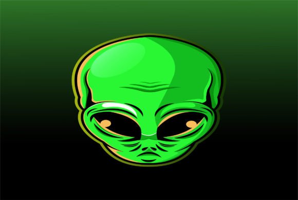 Download Alien Head Mascot Logo - Mascot Collection