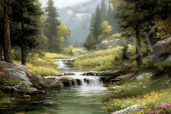 Download Countryside Rural Peaceful Nature Scene - Nature Collection