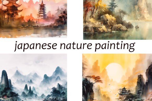 Download Japanese Nature Painting - Nature Collection