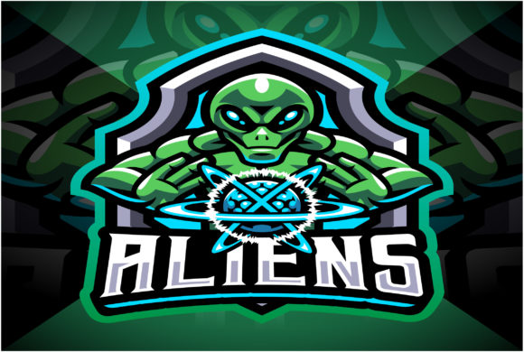 Download Alien Esport Mascot Logo Design - Mascot Collection