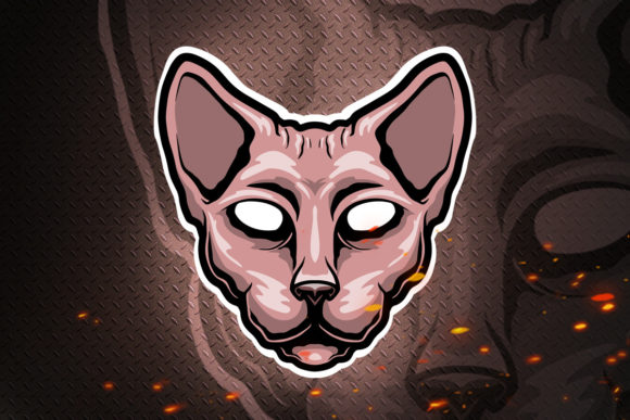 Download Spinx Cat Animal Head Vector - Animal Collection