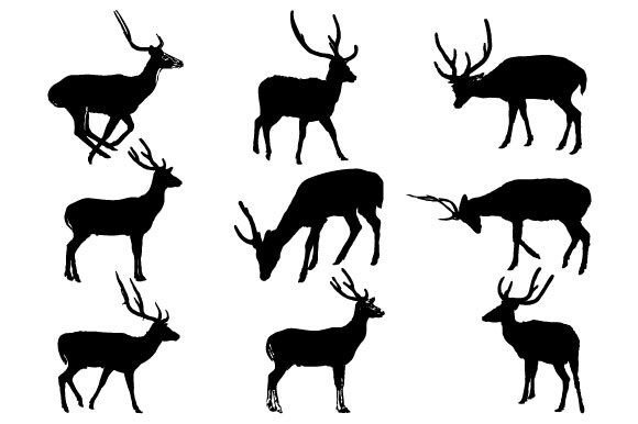 Download Christmas Deer Graphic Design - Graphic Collection