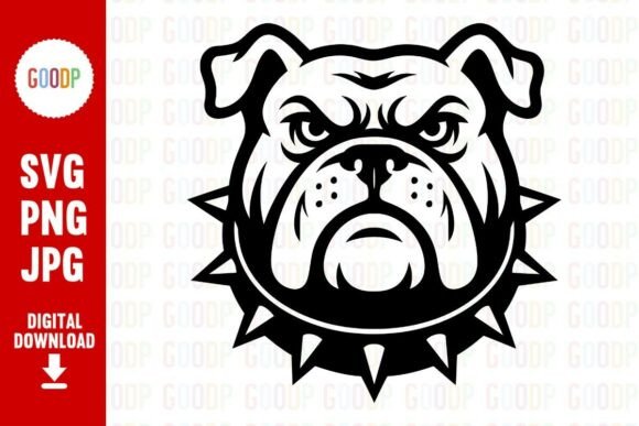 Download Bulldog Head Mascot PNG - Mascot Collection