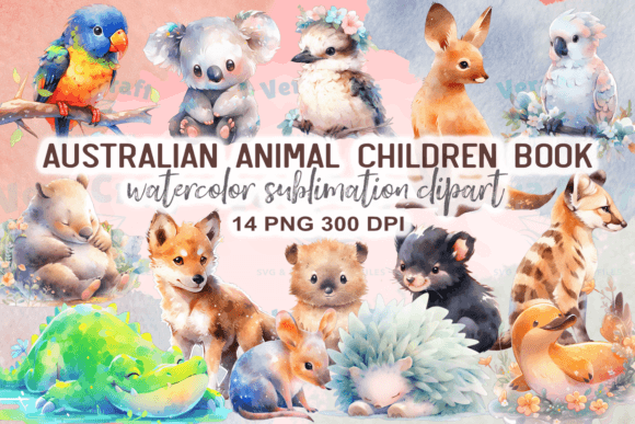 Download Australian Animal Children Book Clipart - Animal Collection