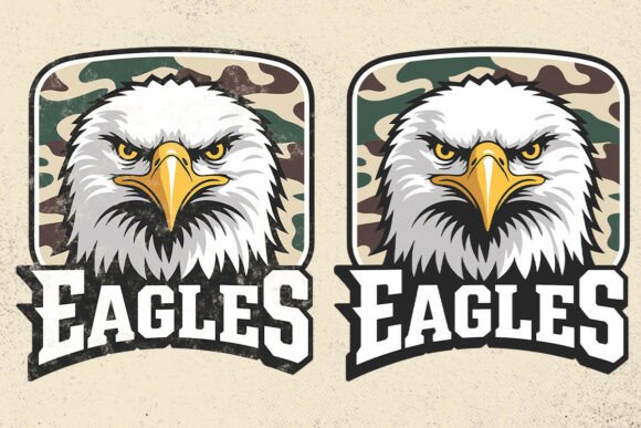 Download Eagles Png, Camo Eagles , Eagles Mascot - Mascot Collection