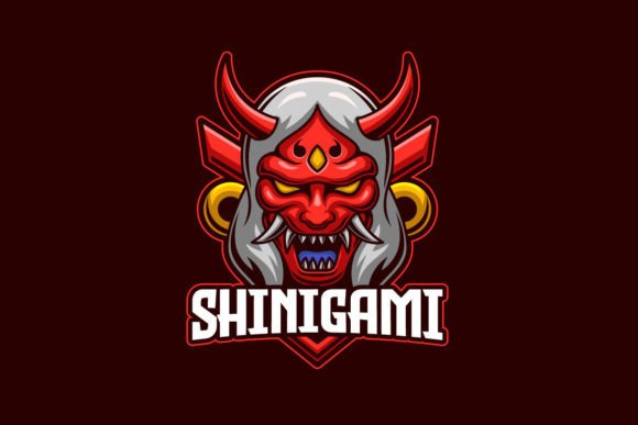 Download Shinigami Mascot E-sport Logo Template - Mascot Collection