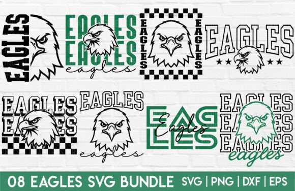 Download Eagles PNG SVG Bundle Eagles Mascot - Mascot Collection