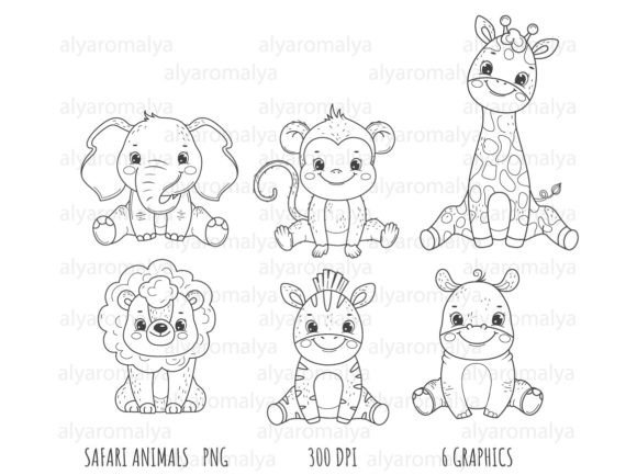 Download Jungle Baby Animals PNG - Animal Collection